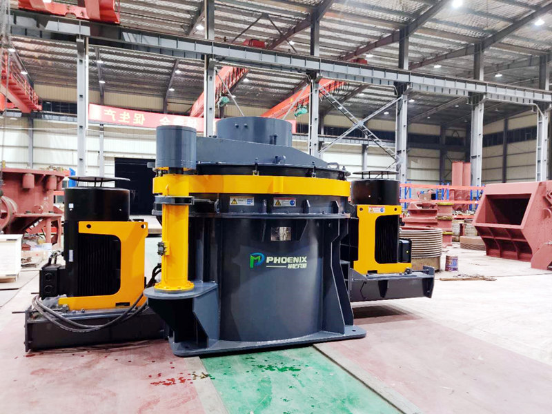 Vertical shaft impact sand making machine